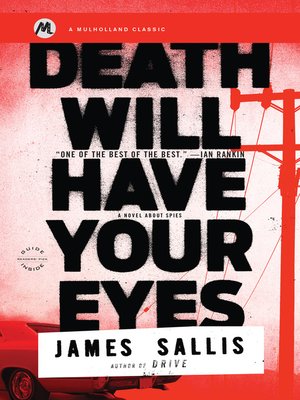 cover image of Death Will Have Your Eyes